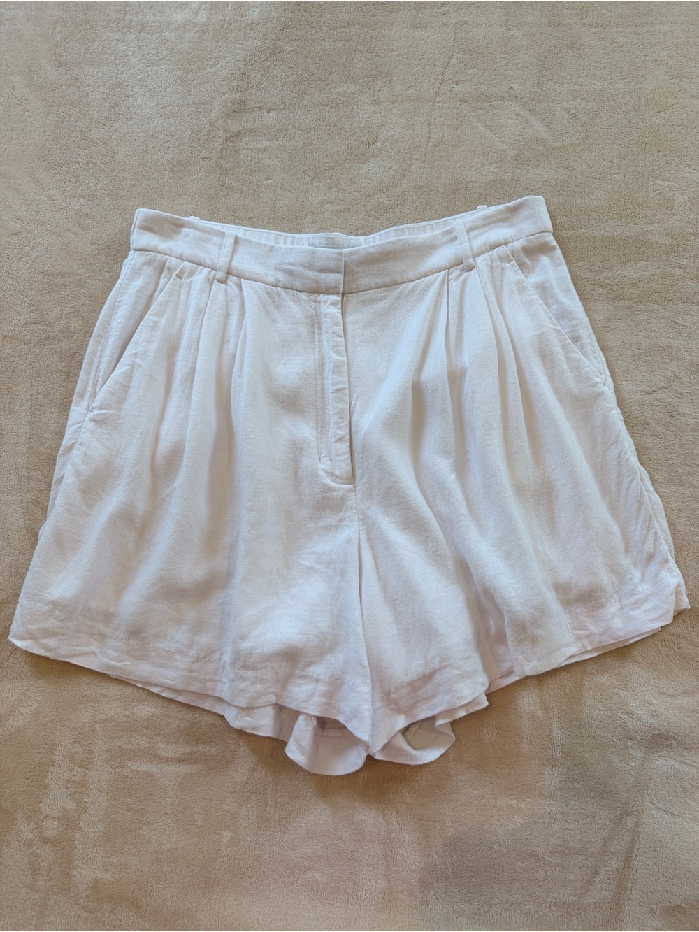 Abercrombie & Fitch Linen Blend Shorts